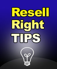 FREE SFW Resell Right Power Seller Tips