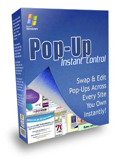 Instant Pop Up Control