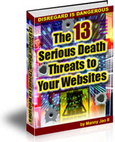 13 Death Threats to Your Website Ebook