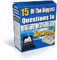 15 of the Biggest Questions in Online Marketing Answered