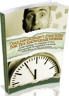Time Management Strategies For The Knowledge Worker