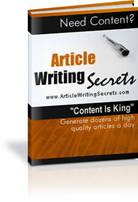 Article Writing Secrets