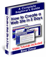 How You Can Create Your Own Web Site in 5 Days