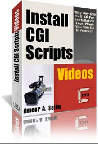 Install CGI Scripts Videos