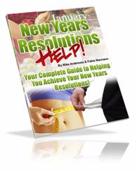 New Years Resolutions Help