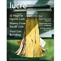 lucre Magazine cover