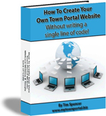 How to create a town portal website