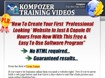 Kompozer Training Videos