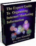 Guide To Organizing Internet Marketing Information